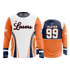 2909 FD Long Sleeve MENS LASERS-ORANGE