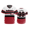 2701 FD Sport V-Neck MENS REDHAWKS-ASTRO