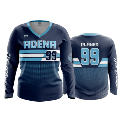2915 FD Womens V-Neck Longsleeve ADENA-FASTPITCH