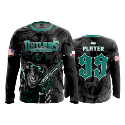 2921 FD Long Sleeve MENS OUTLAWS-AND-OUTSIDERS-BLACK