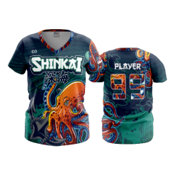 2905 FD Womens V-Neck SHINKAI