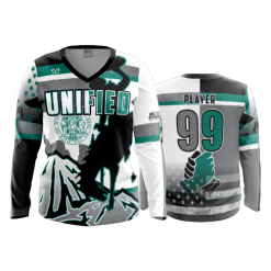 277 FD Womens V-Neck Longsleeve UNIFIED