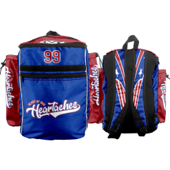 2916 Mojo Diamond Backpack HEARTACHES-ROYAL
