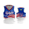 2916 FD Racerback HEARTACHES-ROYAL