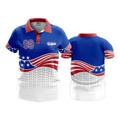 2916 FD Womens Polo HEARTACHES-ROYAL