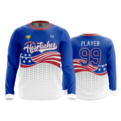 2916 FD Long Sleeve MENS HEARTACHES-ROYAL