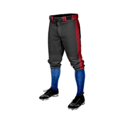 2922 CL KNICKERS CUSTOM BRAIDED BALL PANT NIGHTHAWKS-BLACK