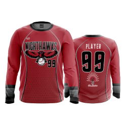 2922 FD Long Sleeve MENS NIGHTHAWKS-RED