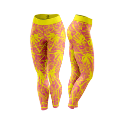 2898 FD Leggings SPIDERZ-PALM-TREE-RANDOM