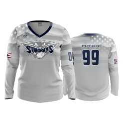 2885 FD Womens V-Neck Longsleeve OHIO-STINGRAYS