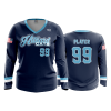 2903 FD Womens V-Neck Longsleeve HILLIARD-CATS