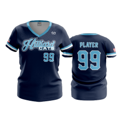 2903 FD Womens V-Neck HILLIARD-CATS
