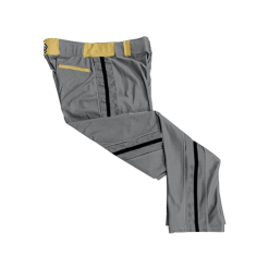 1628 CL CHARCOAL CUSTOM BRAID MENS PANT FUBAH