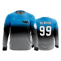 2912 FD Long Sleeve MENS NWL-BLUE-TOP