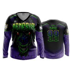 2834 FD Womens V-Neck Longsleeve NEMESIS