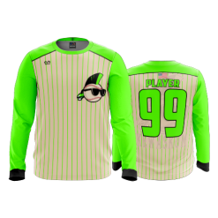2832 FD Long Sleeve MENS KEWASKUM-TRIBE-FLO-GREEN-FLO INK + $5