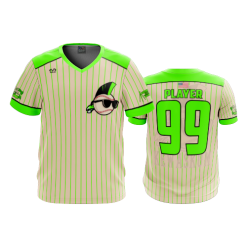 2832 FD Sport V-Neck MENS KEWASKUM-TRIBE-FLO-GREEN-FLO INK + $5