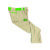 2832 CL FULL DYE CUSTOM MENS PANT KEWASKUM-TRIBE-FLO-GREEN-FLO INK + $5
