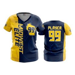 2932 FD Womens V-Neck MIDWEST-ELITE