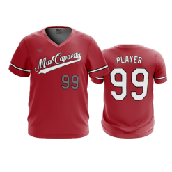 2933 FD Sport V-Neck MENS MAX-CAPACITY-RED