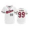 2933 FD MENS 2 BUTTON SCOOP NECK CL MAX-CAPACITY-WHITE