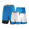 2924 UNISEX HIGH RISE BASKETBALL REVERSIBLE SHORTS CL