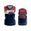 2934 FD Womens V-Neck Sleeveless LIBERTY-STARS-ALT