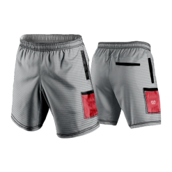 2936 LIGHTWEIGHT MICROFIBER 160gsm SHORT CIRCLEVILLE-REDHAWKS-SPIRIT