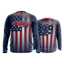 2701 FD Long Sleeve MENS AMVETS-POST-2