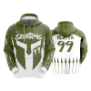 2961 FD Hoody SPARTANS-OLIVE-GREEN