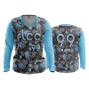 2954 FD Womens V-Neck Longsleeve REAL-LIFE-READD