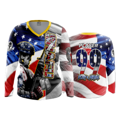 994 FD Womens V-Neck Longsleeve SNAFU