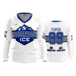 2940 FD Womens V-Neck Longsleeve LIDGERWOOD-ICE-WHITE