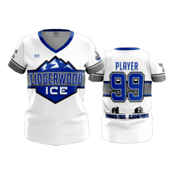 2940 FD Womens V-Neck LIDGERWOOD-ICE-WHITE