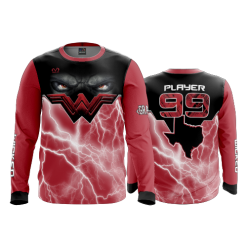 2925 FD Long Sleeve MENS WICKED-RED
