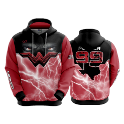 2925 FD Hoody WICKED-RED
