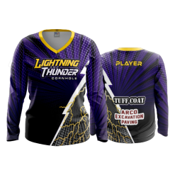 2941 FD Womens V-Neck Longsleeve LIGHTNING-AND-THUNDER