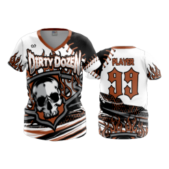 2946 FD Womens V-Neck DIRTY-DOZEN