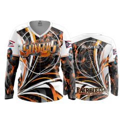 2945 FD Womens V-Neck Longsleeve LEAD-SLINGERS