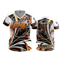 2945 FD Womens V-Neck LEAD-SLINGERS