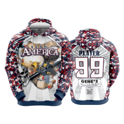 2952 FD Hoody TEAM-AMERICA NO SPONSOR