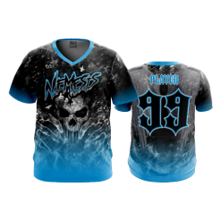 2947 FD Sport V-Neck MENS NEMESIS-BRITE-BLUE