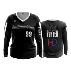 283 FD Womens V-Neck Longsleeve THATONETEAM