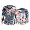 2948 FD Womens V-Neck Longsleeve SAVAGES