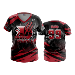 2950 FD Womens V-Neck DUST-DEVILS