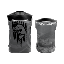 2955 FD Sport Sleeveless MENS CHAMPAIGN-URBANA-BASS-CLUB-CHARCOAL