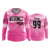 2886 FD Womens V-Neck Longsleeve EBC-PINK