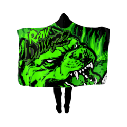 2962 FD FAN WRAP RAW-DAWGZZ-BLACK-FLO INK + $5