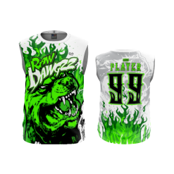 2962 FD Sport Sleeveless MENS RAW-DAWGZZ-WHITE-FLO INK + $5