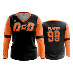 2969 FD Womens V-Neck Longsleeve Q-AND-D